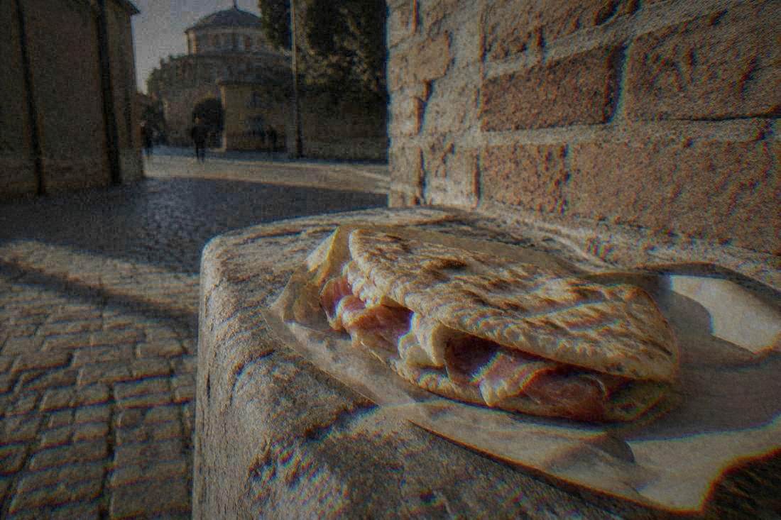 Piadina Romagnola in Ravenna, Italy