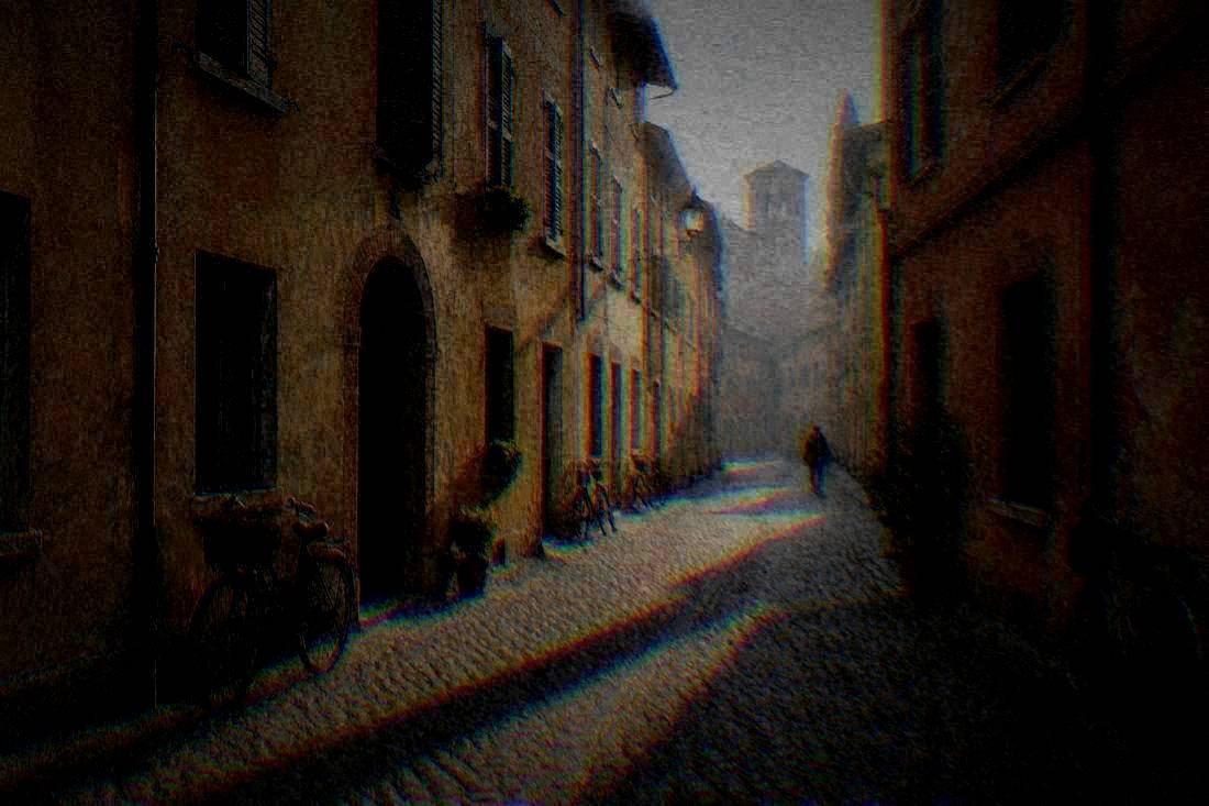 Dante's Tomb And The Quiet Lanes in Ravenna, Italy
