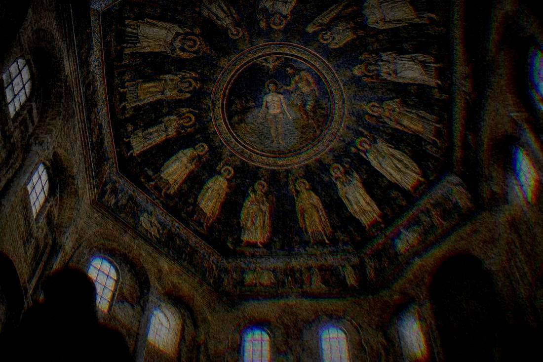 Neonian Baptistery in Ravenna, Italy