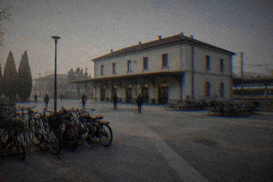 Near The Station in Ravenna, Italy